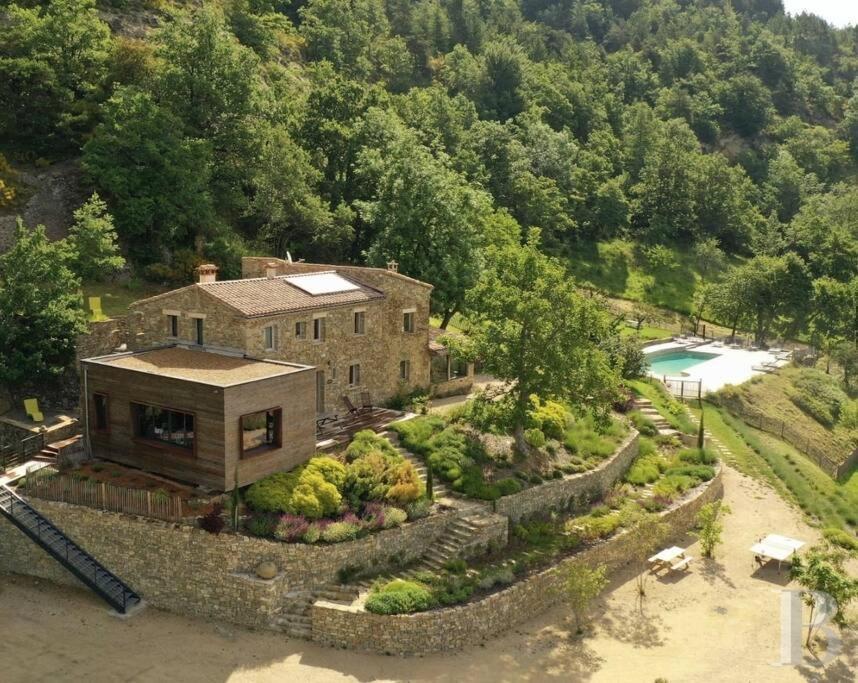 Magnifique Domaine En Drome Provencale Pour 30 Pers Villa Teyssieres Bagian luar foto
